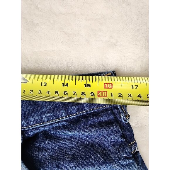 Lee Men's Straight Jeans - Dark Blue - Picture 11 of 15